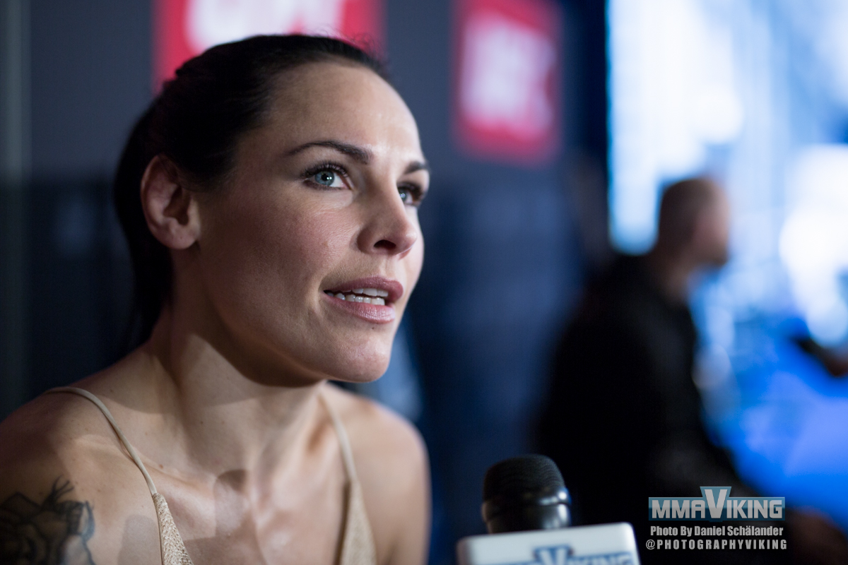 Photos & Interview Lina Lansberg at UFC Media Day