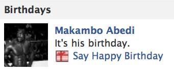 Papy "Makambo" Birthday
