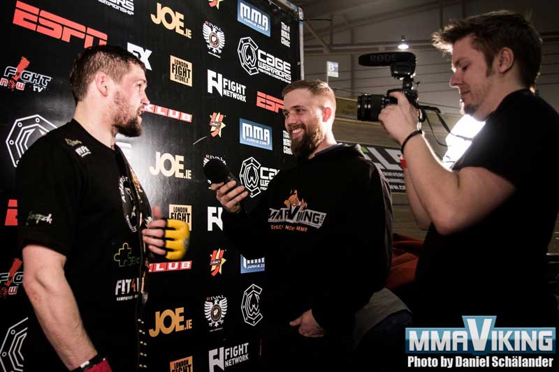 Dalby, Jonasson, and Foght at Cage Warriors 66