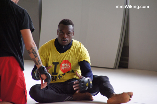 Papy Makambo Abedi UFC Fight Prep