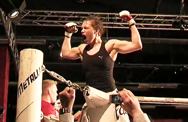 #1 Nordic female fighter Katja Kankaanpää fights for Invicta