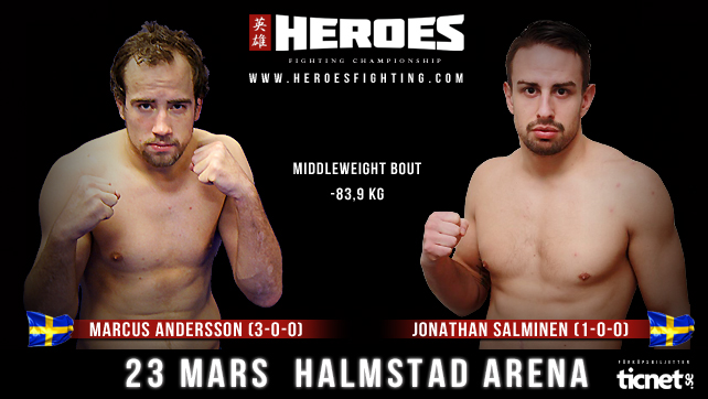 The latest fight announced by Heroes Fighting Championship