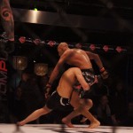 Andersson executing explosive takedowns at Vision Fight Night