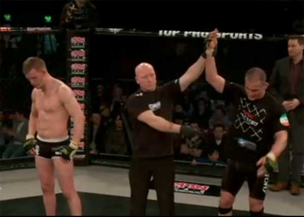 Isaksson Loses Decision in Dublin