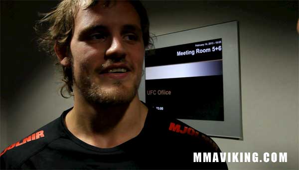 Nelson Talks to MMA Viking About Saturday's Bout