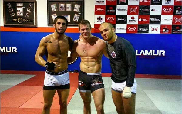 Sabah Homasi, Emil, and Robby Lawler at ATT