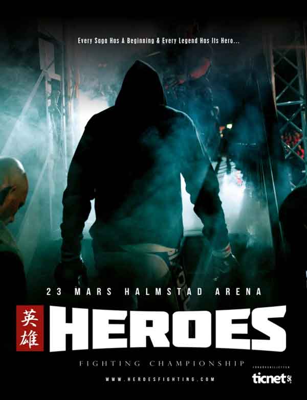 Heroes Coming to Halmstad Arena March 23