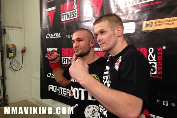 The Two Fighters Acknowledging a Close Bout