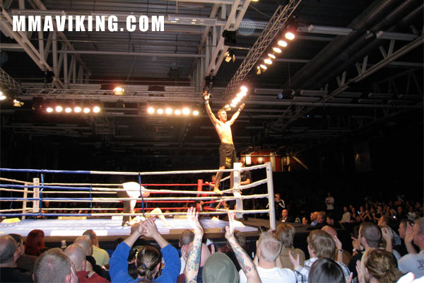 Chris Spang at Superior Challenge 2 in 2009 (photo by MMAViking.com =)