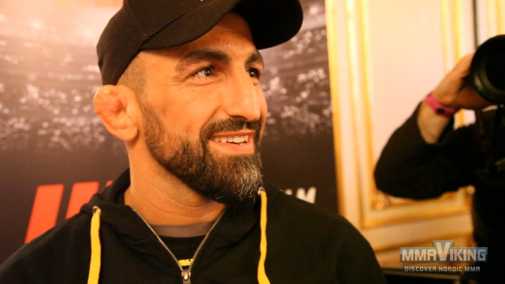 Reza Madadi UFC Pre Fight Interview