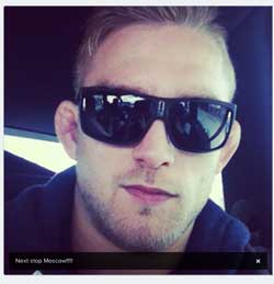 Gustafsson's Post on Instagram