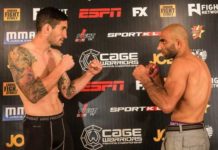Mohsen Bahari Viewing Info for Cage Warriors 57