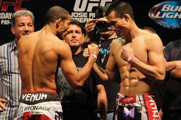 Jose Aldo & Chan Sung Jung Face-Off