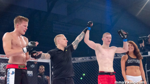 Victorious Mikko Ahmala via unanimous decision