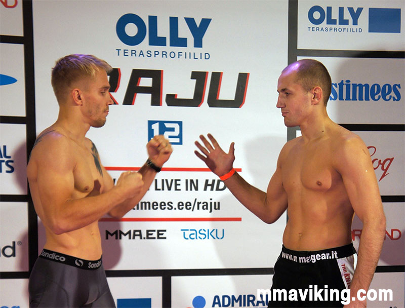 Weigh-ins in Tartu, Estonia