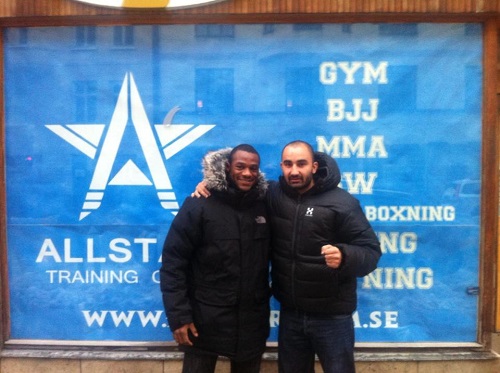 Coaches Nascimento and Michael at Gym Opening