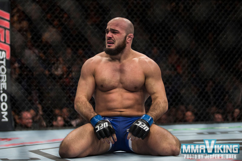 An Emotional Latifi Enjoys His Time Post-Win