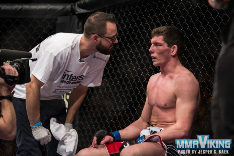 Cageside Photos Mats Nilsson vs. Luke Barnatt at UFC in London