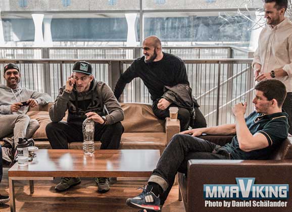 Gustafsson, Latifi, and Nilsson Relaxing Before UFC in London Bouts