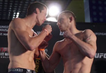 Video : Magnus Cedenblad and Krzysztof Jotko Weigh-in at UFC FN Berlin