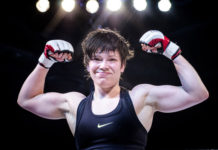 Cageside Photos : Katja Kankaanpää Vs. Alyona Rassohyna at Fight Night X