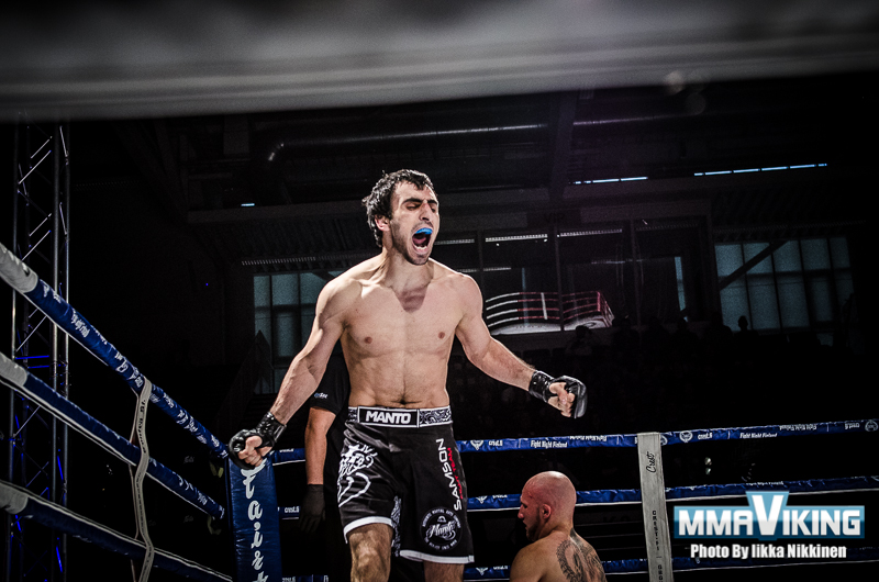 Cageside Photos Mika H m l inen Vs Murad Zeinulabidov At Helsinki 