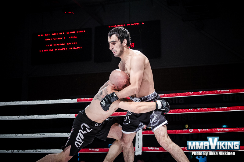 Cageside Photos Mika H m l inen Vs Murad Zeinulabidov At Helsinki 