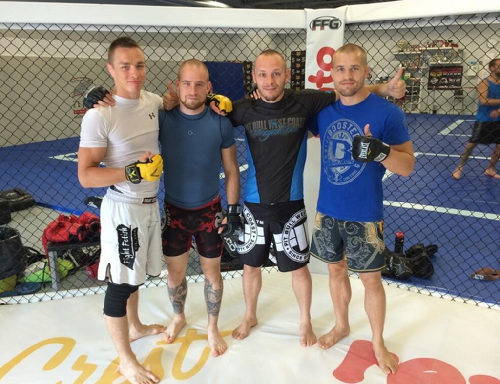 Stoneface Niinimäki is back training at FinnFighters Gym with fighters like Tipi Hirvikangas and Joni Salovaara