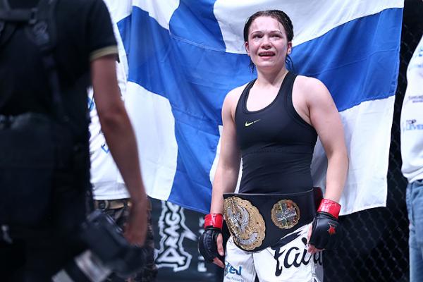 Killer Bunny is the Invicta Champion (Photo by Sherdog.com)