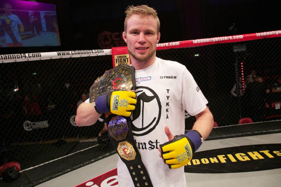 Tauru Wins Again (Photo by Dolly Clew / Cage Warriors)