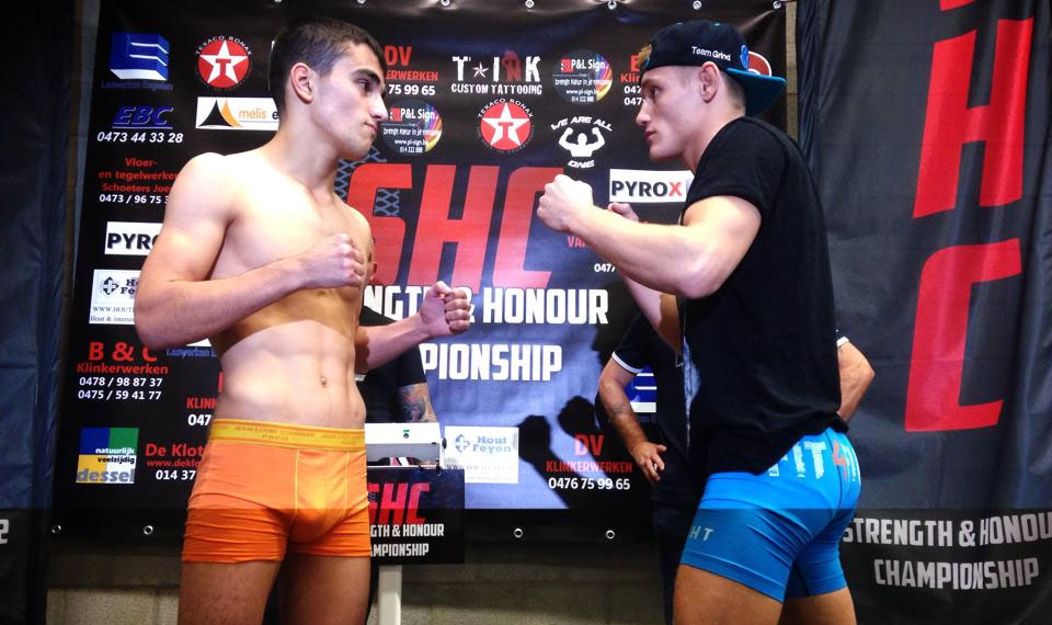 Gunoyev and Magard Face-off at Weigh-ins