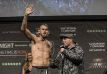 Weigh-in Photos : Alexander Gustafsson vs. Anthony Johnson at FN Stockholm