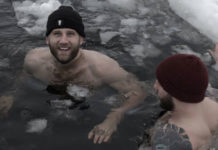 Video : Vikings Join Troeng and Stahl in Freeeeeezing Ice Bath Experience