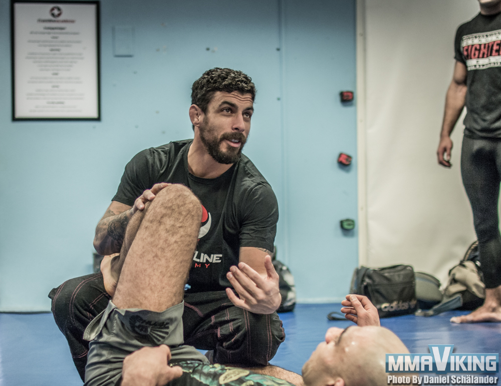 Eduardo Rios instructing drills to the Frontline army