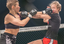 Cageside photos: Minna Grusander vs. Veera Nykänen at FNF 9