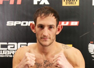 Pennington Looking for Stoppage in Finland (Photo by Dolly Clew / Cage Warriors)