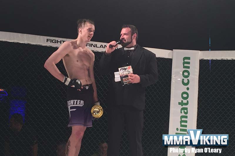 Mattsson Wins in Three Round Grappling Match