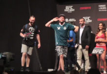 Video : Dalby Wins Over A Few Brazilian Fans at Weigh-ins