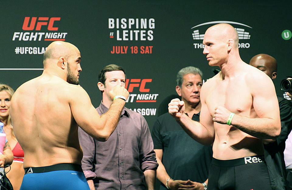 Latifi Steps Into Octagon