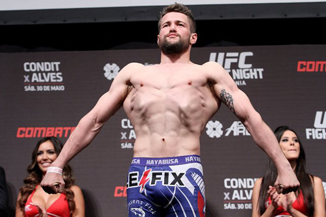 Dalby Returns to Octagon (Photo by Sherdog)