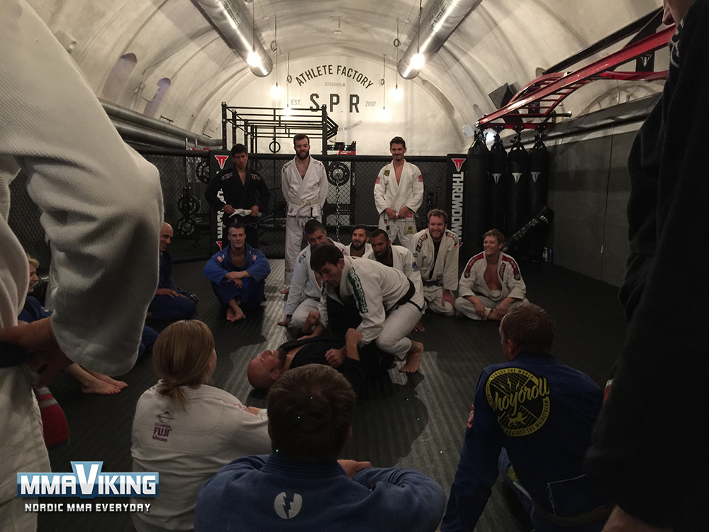 Maia Giving a Seminar at SPR in Stockholm