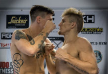 IRFA Weigh-ins with Kadestam vs. Foss and Kutateladze vs. Tollefsen