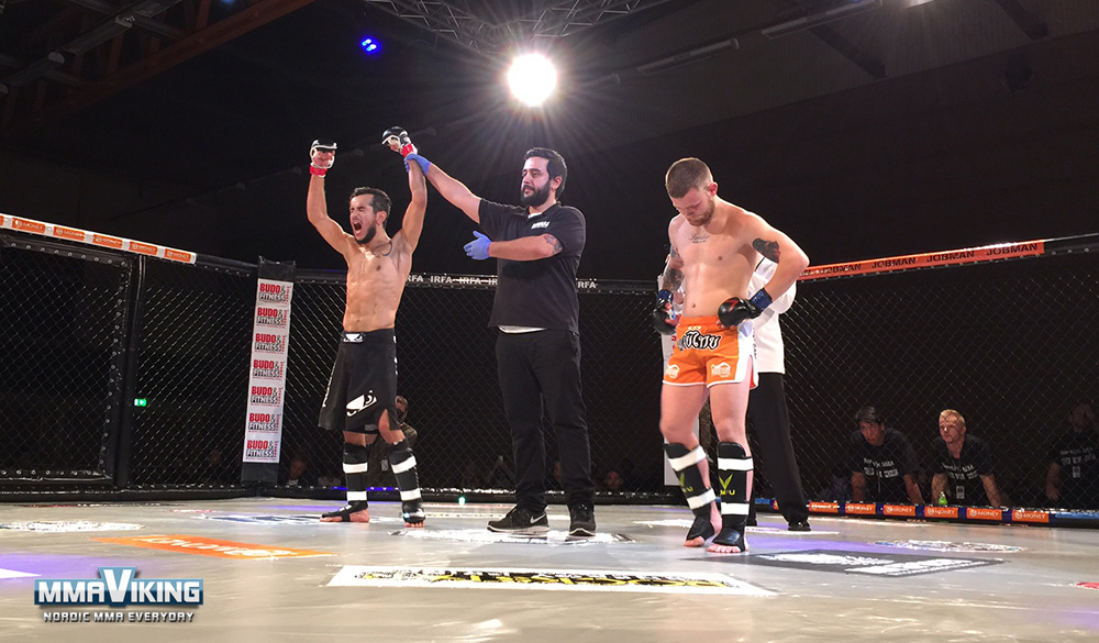 Temur Malick Wins First Fight of Night