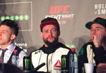 Video : Nicolas Dalby at UFC Fight Night Dublin Press Conference