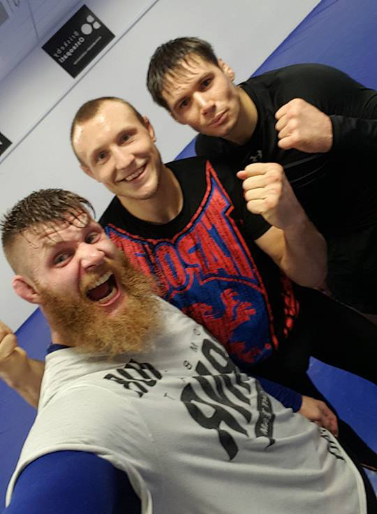 Meek at Frontline with Hermansson and Thoresen