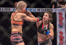 Cageside photos: Suvi Salmimies vs. Mara Romero Borella at Cage 34.