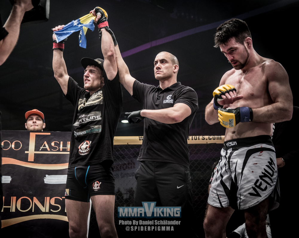 Damir Hadzovic Copenhagen Cage Warriors