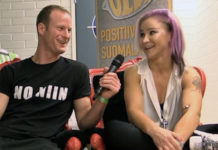 Suvi Salmimies looks to show off her hands at Cage 34