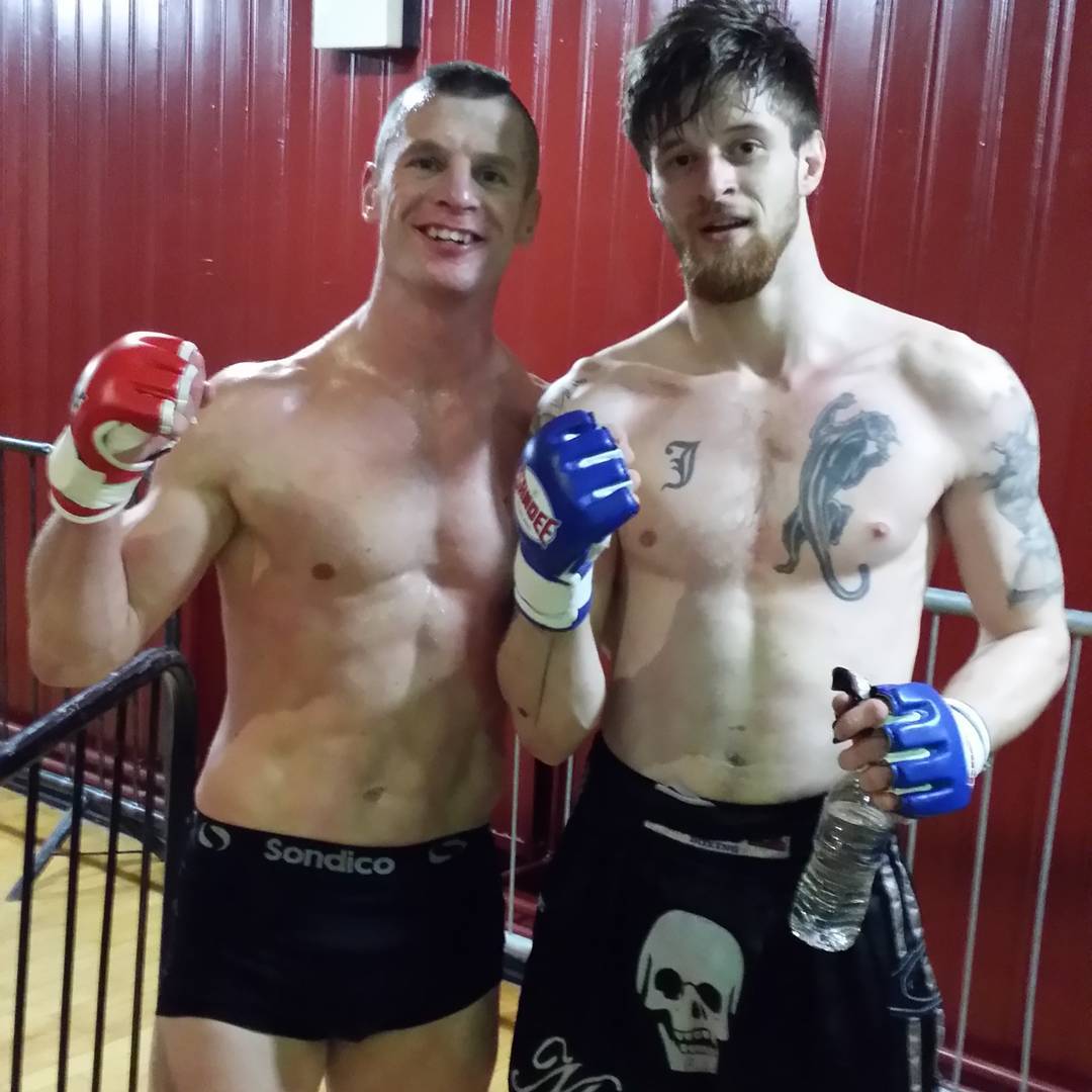 Joachim Tollefsen (Right) Celebrating Recent Victory