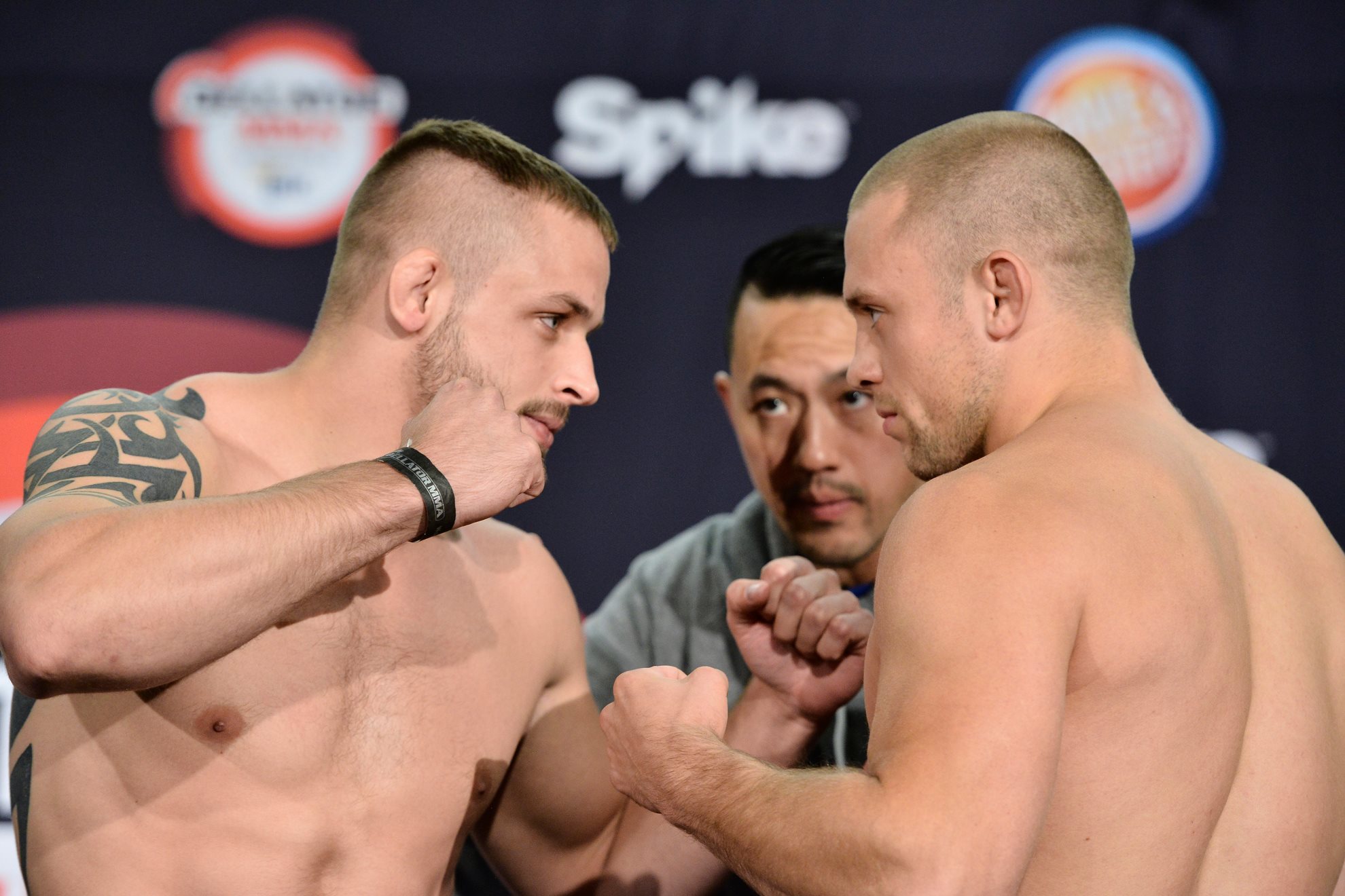 Parlo Facing Off (Photo by Bellator)